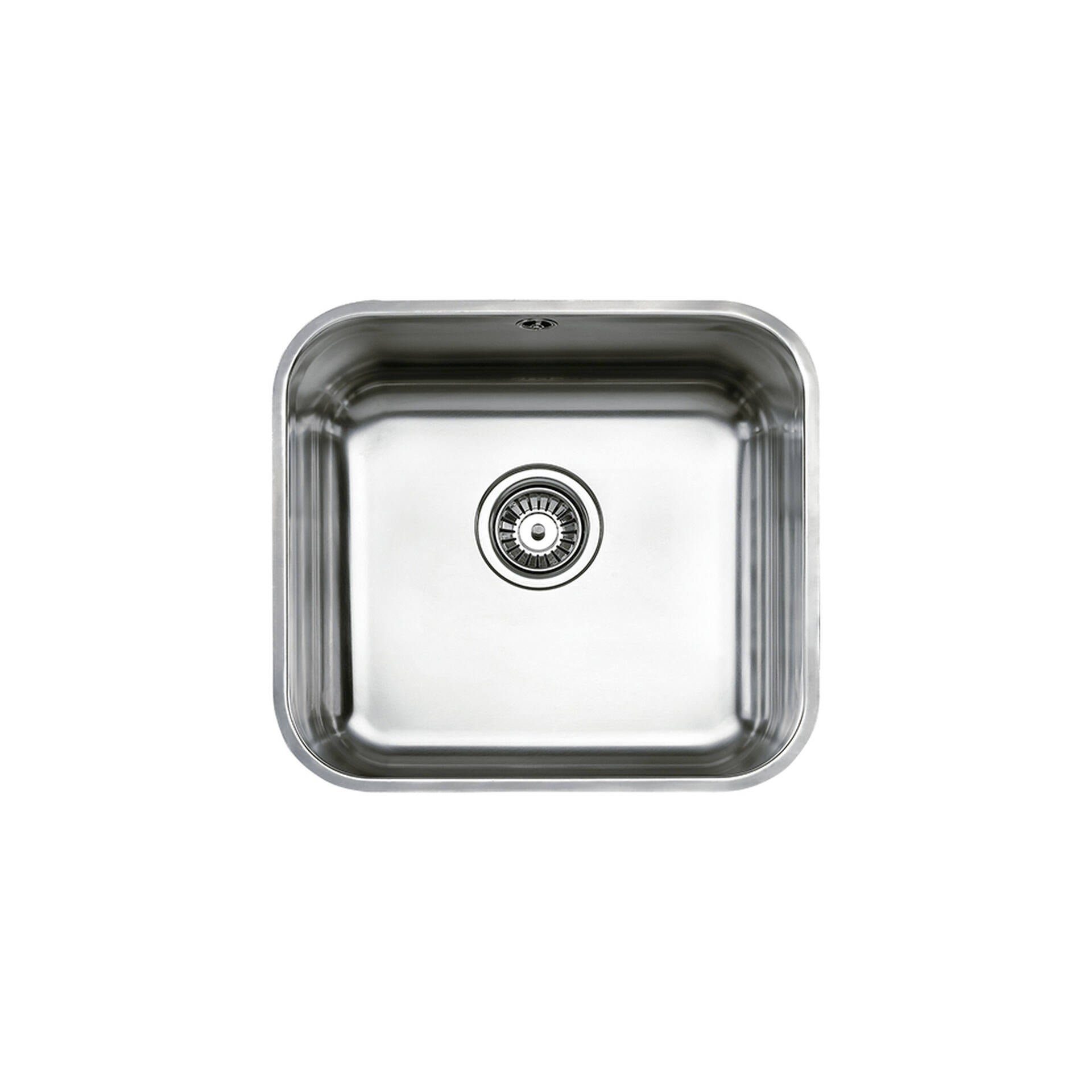 Pack fregadero Tekaway BE 45.40.20 de una cubeta y grifo de acero inoxidable, dispensador de jabón de regalo (1)