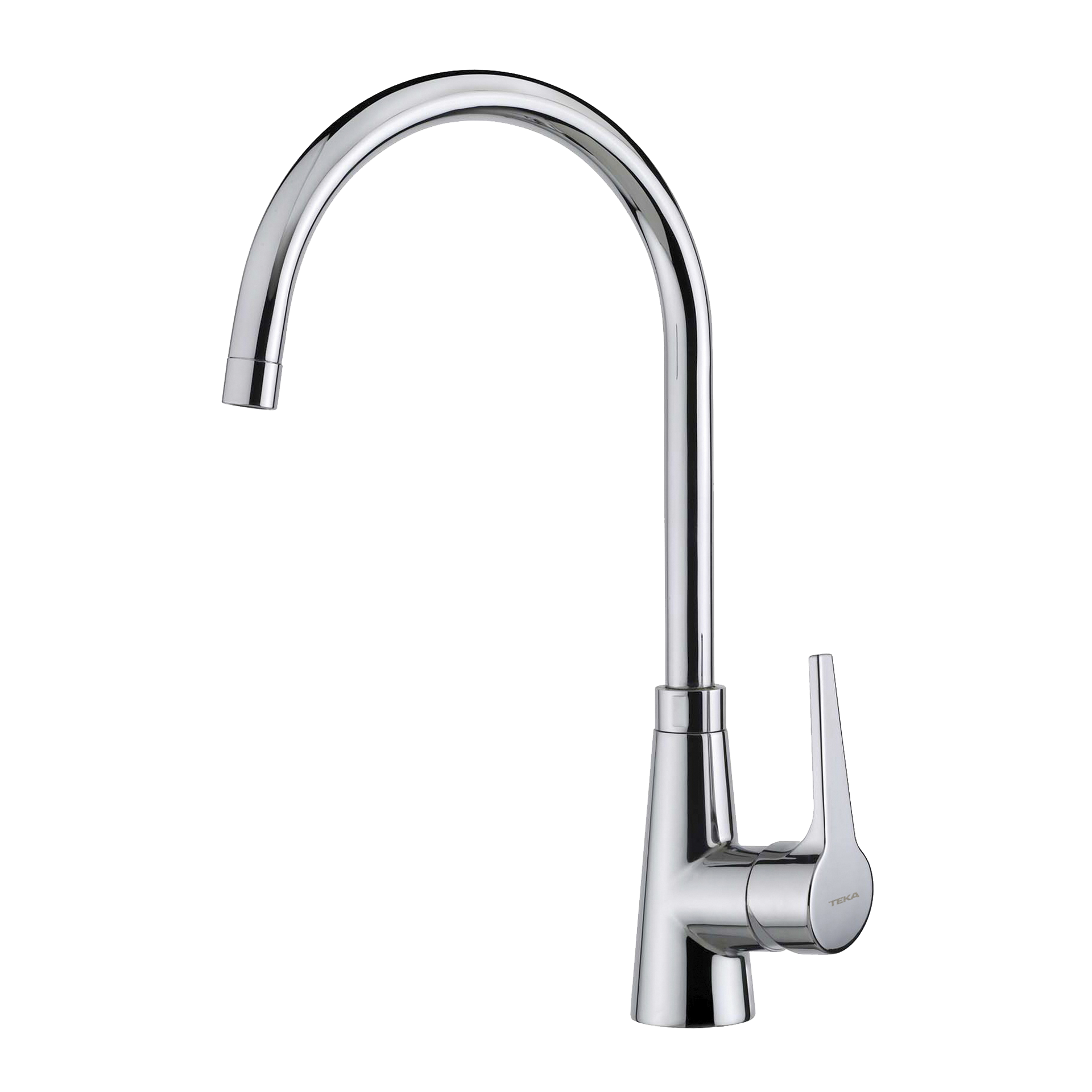 Grifo de cocina monomando VITA con caño alto giratorio