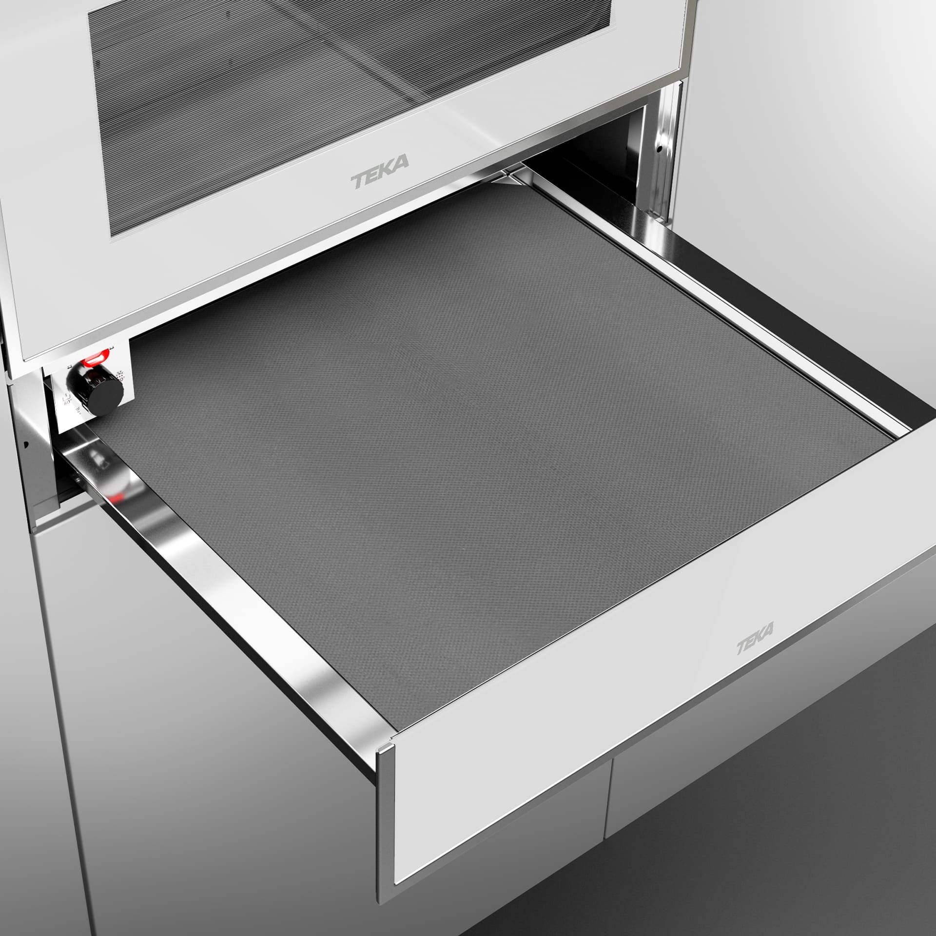 Calientaplatos CP 15 GS con termostato regulable y apertura push-pull (2)