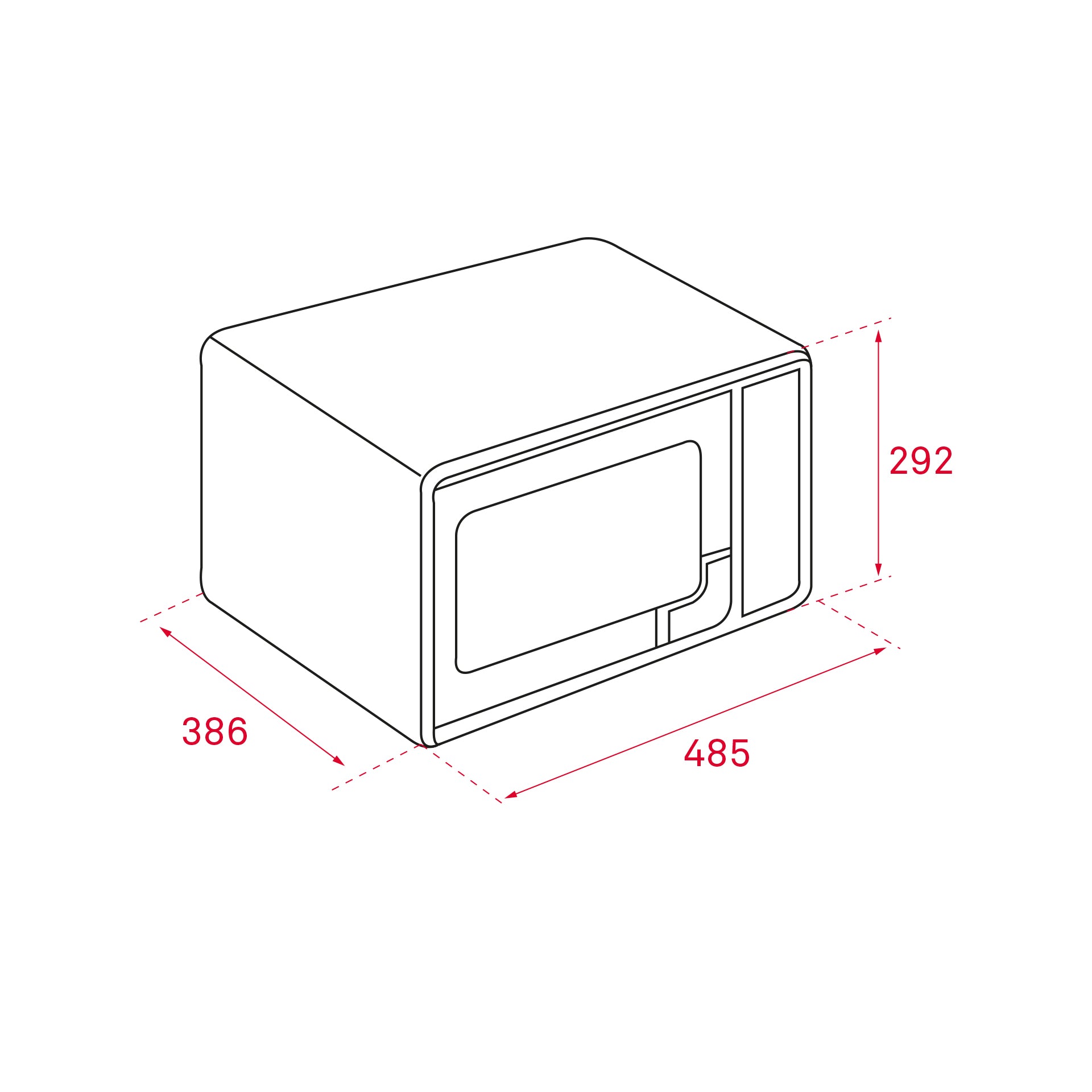 Microondas + Grill MWE 230 G de libre instalación de 23L (2)