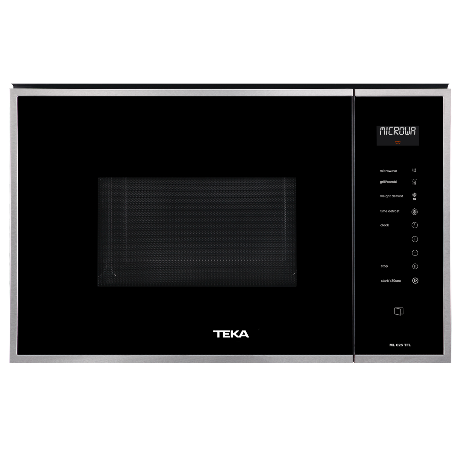 Microondas + Grill de integración ML 825 TFL con Full Touch Control de 25L