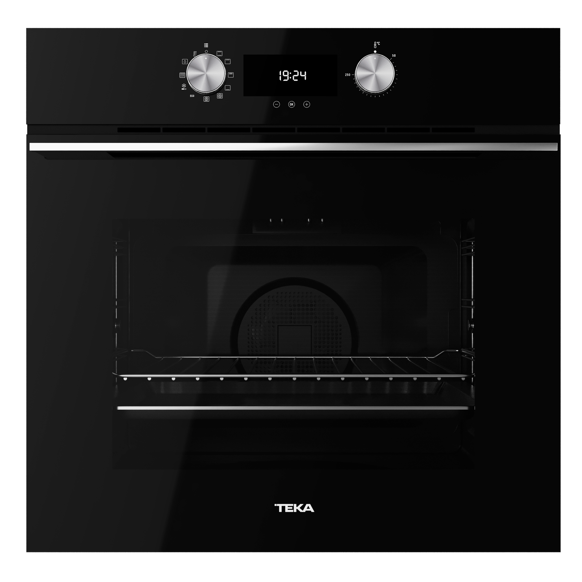 Horno Pirolítico Multifunción HLB 8400 P BK Urban Colors Edition SurroundTemp A+