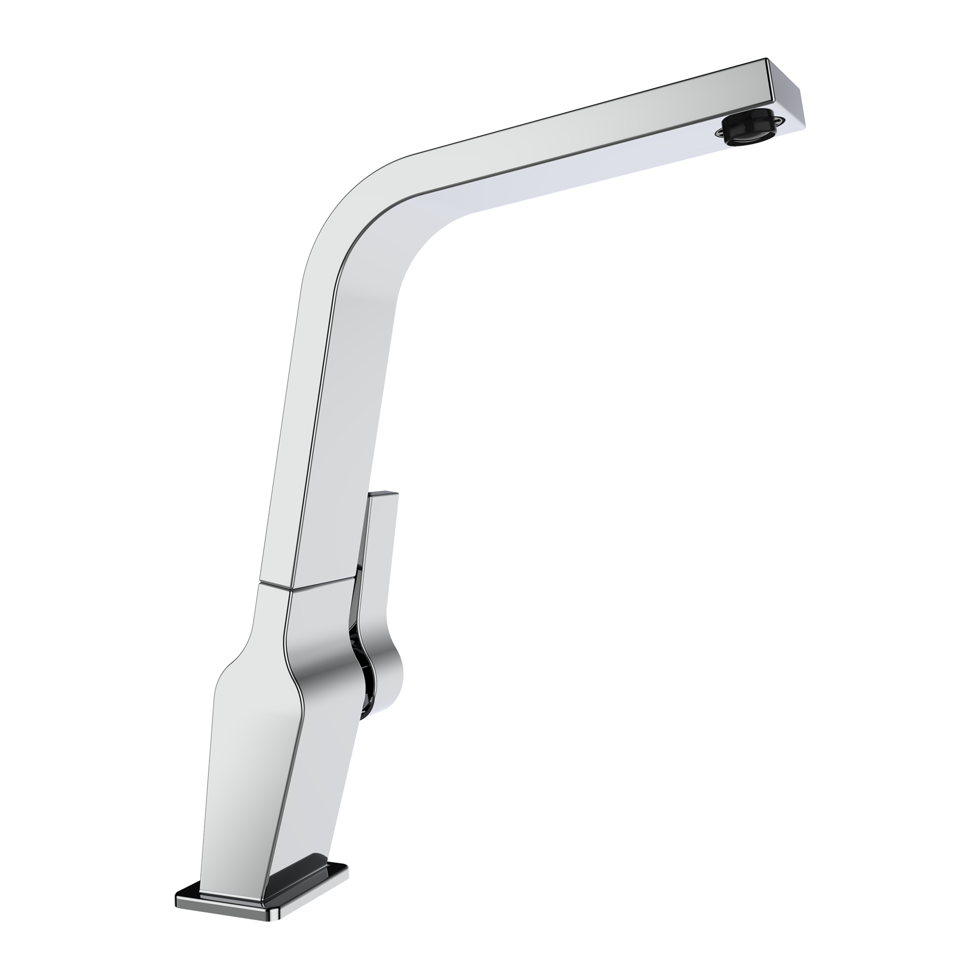 Grifo monomando ICC 915 con caño giratorio y superficie resistente (1)