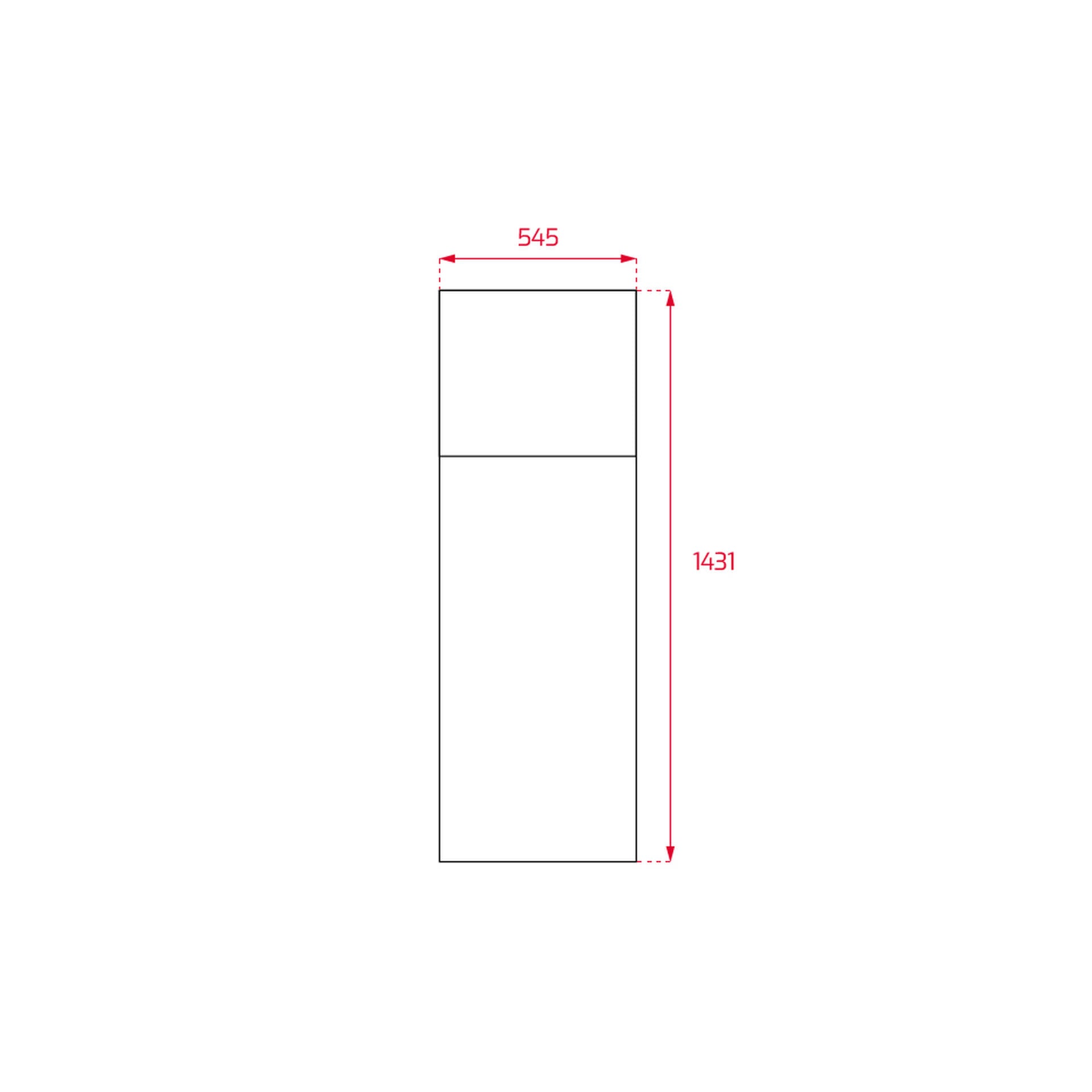 Frigorífico libre instalación Defrost de 143 cm con 2 Puertas y Cajón FreshBox (3)