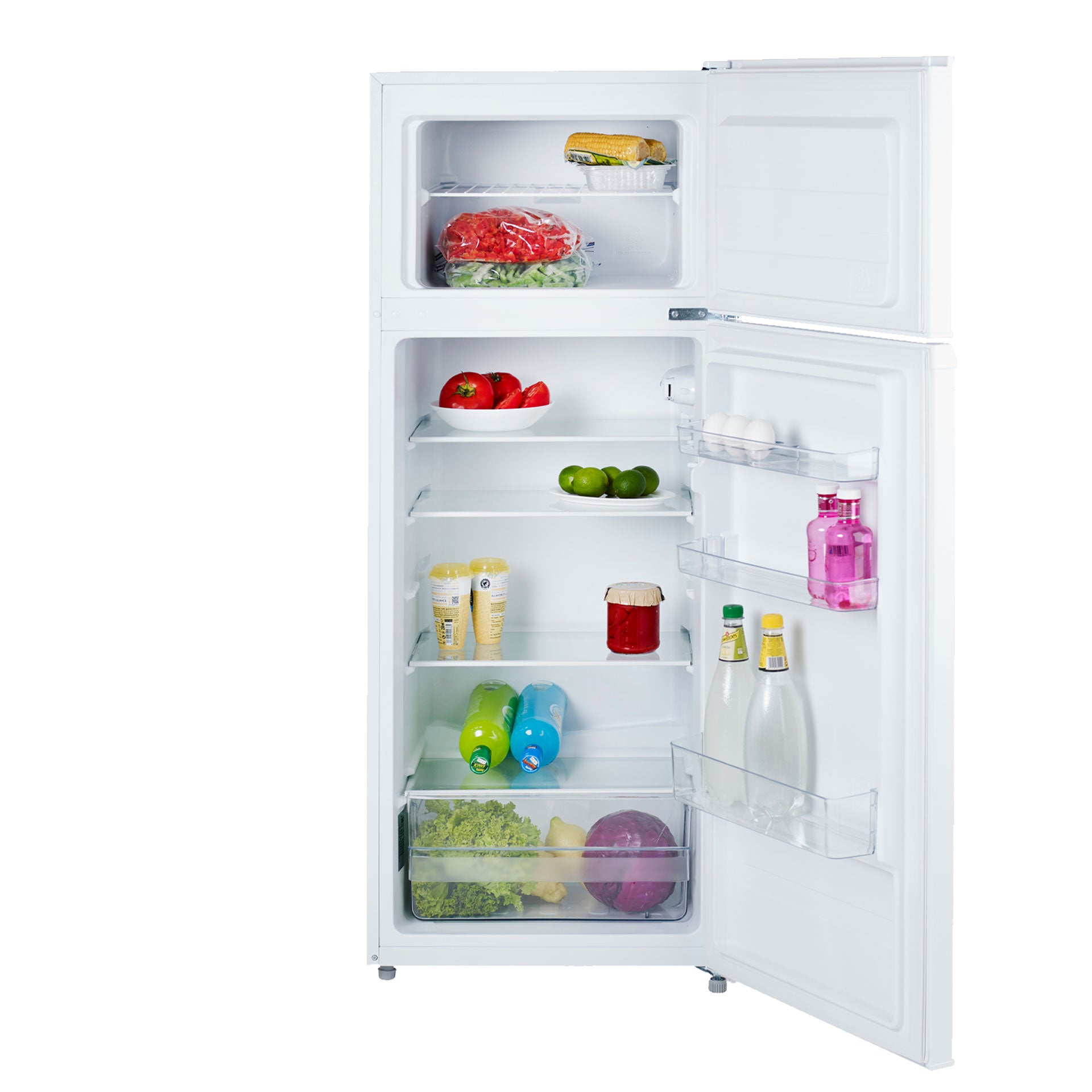 Frigorífico libre instalación Defrost de 143 cm con 2 Puertas y Cajón FreshBox (1)