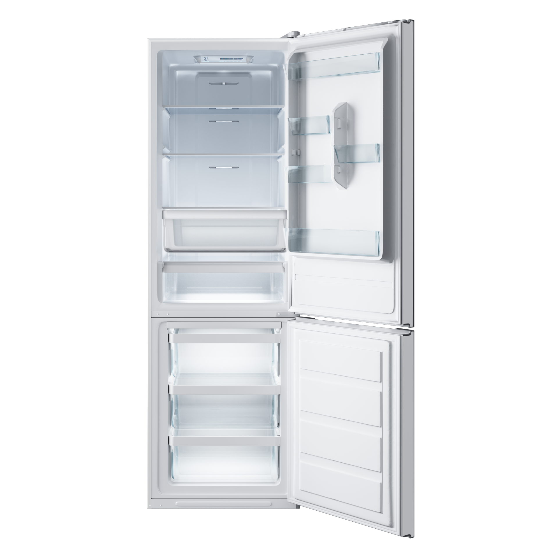 Frigorífico Combi NFL 342 C No Frost Total de 2 puertas con Control electrónico en color blanco (1)
