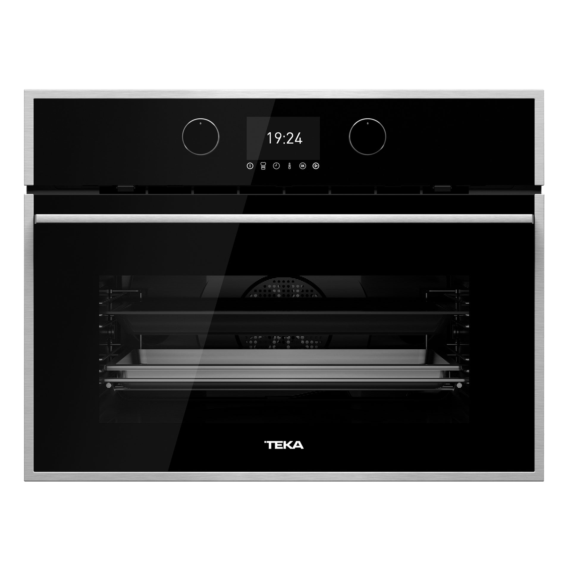 Horno Compacto HLC 847 SC Multifunción y a vapor de 45cm con Hydroclean® PRO