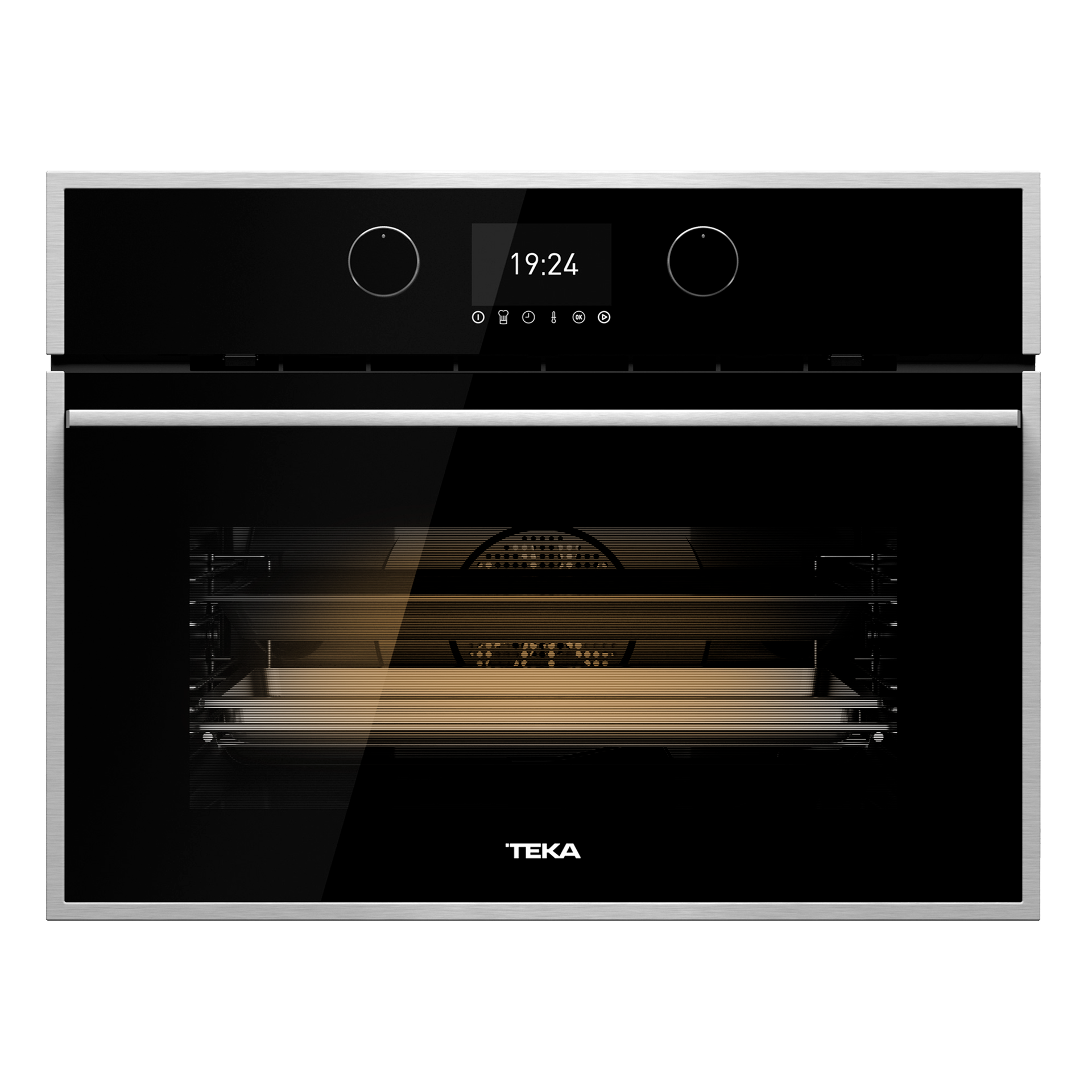Horno Compacto HLC 847 SC Multifunción y a vapor de 45cm con Hydroclean® PRO (1)