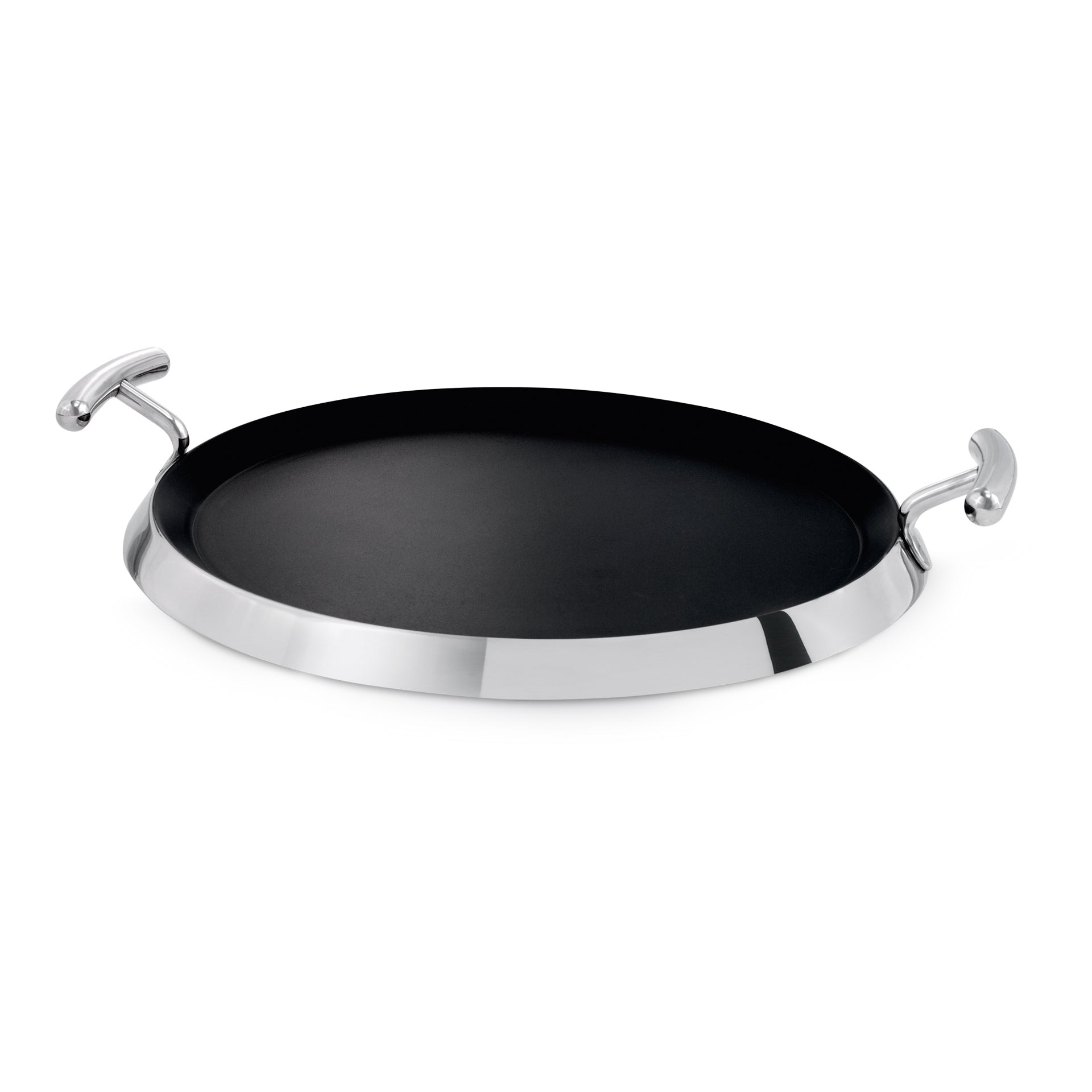 Grill redondo de acero inoxidable de Ø34cm