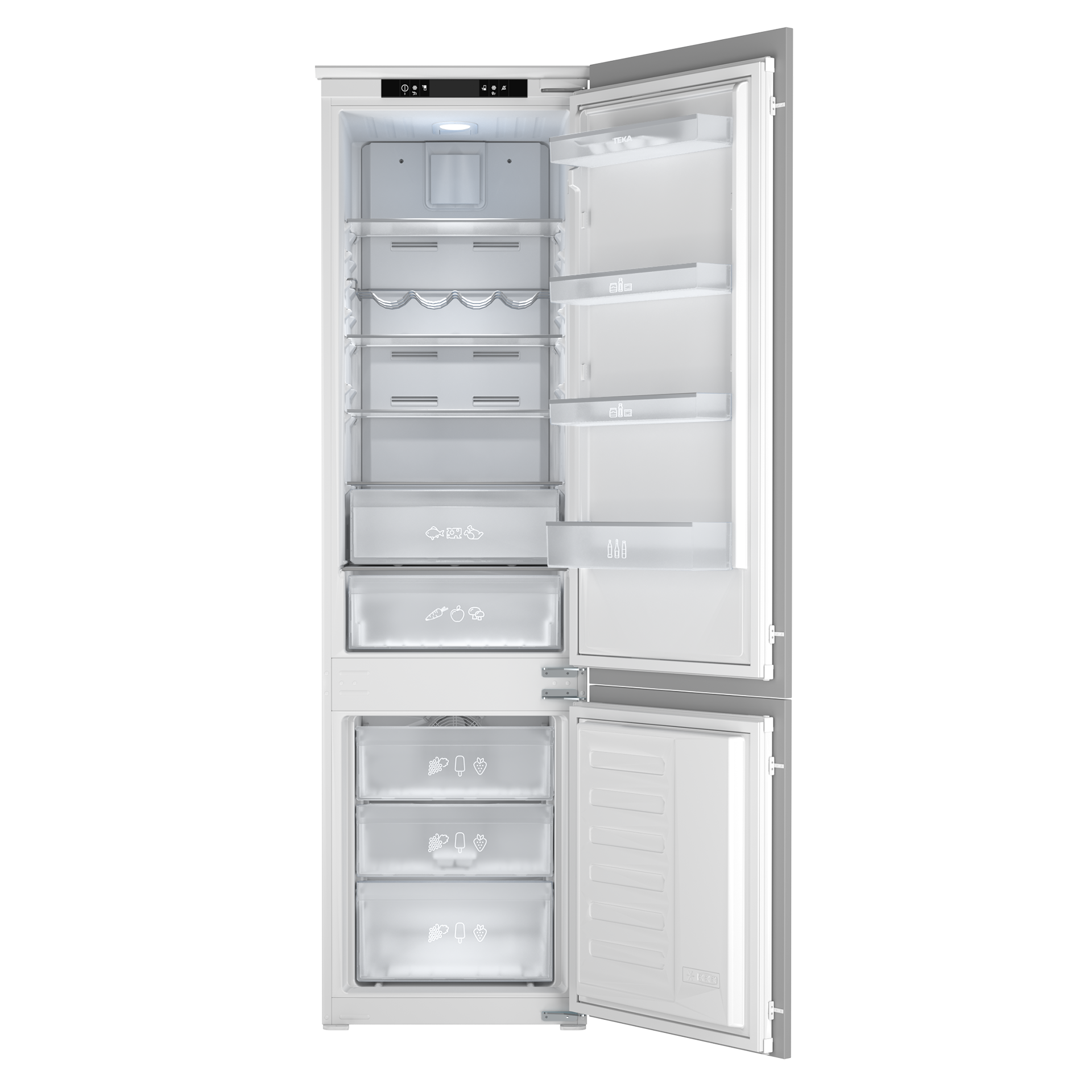 Combi RBF 77360 FI integrable con control electrónico y pantalla