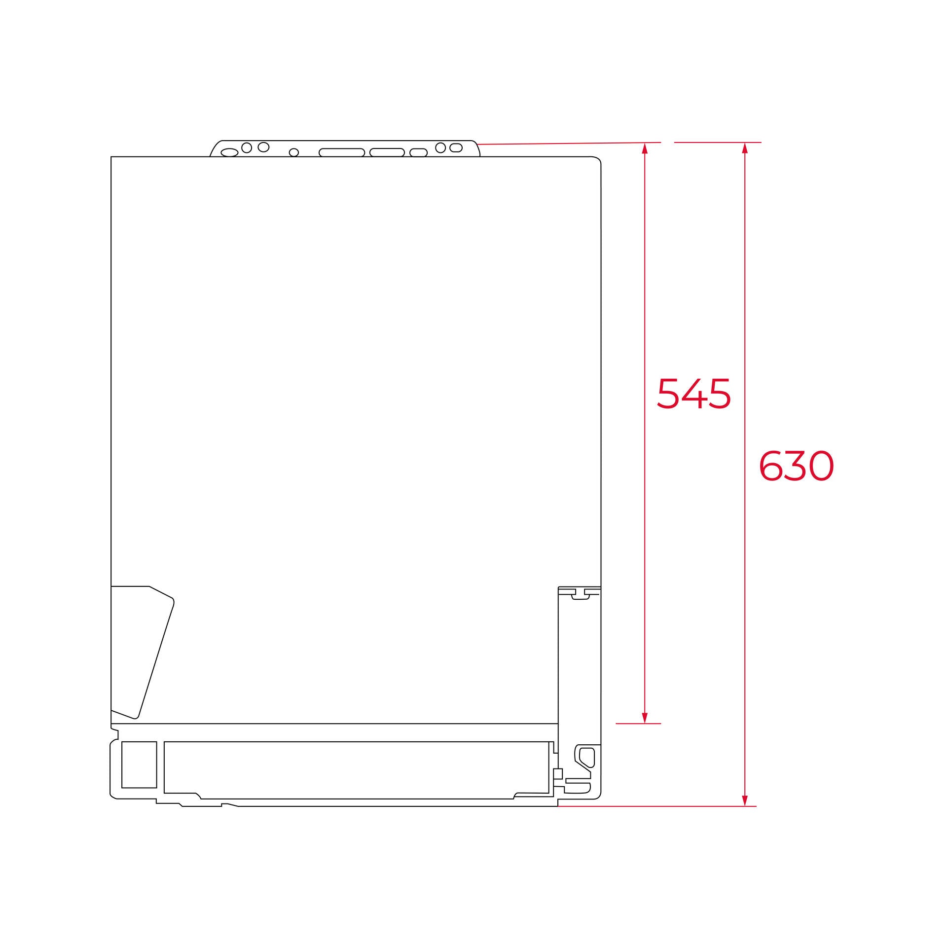 Frigorífico Combi NFL 355 SS LongLife No Frost con 2 puertas y display electrónico (4)