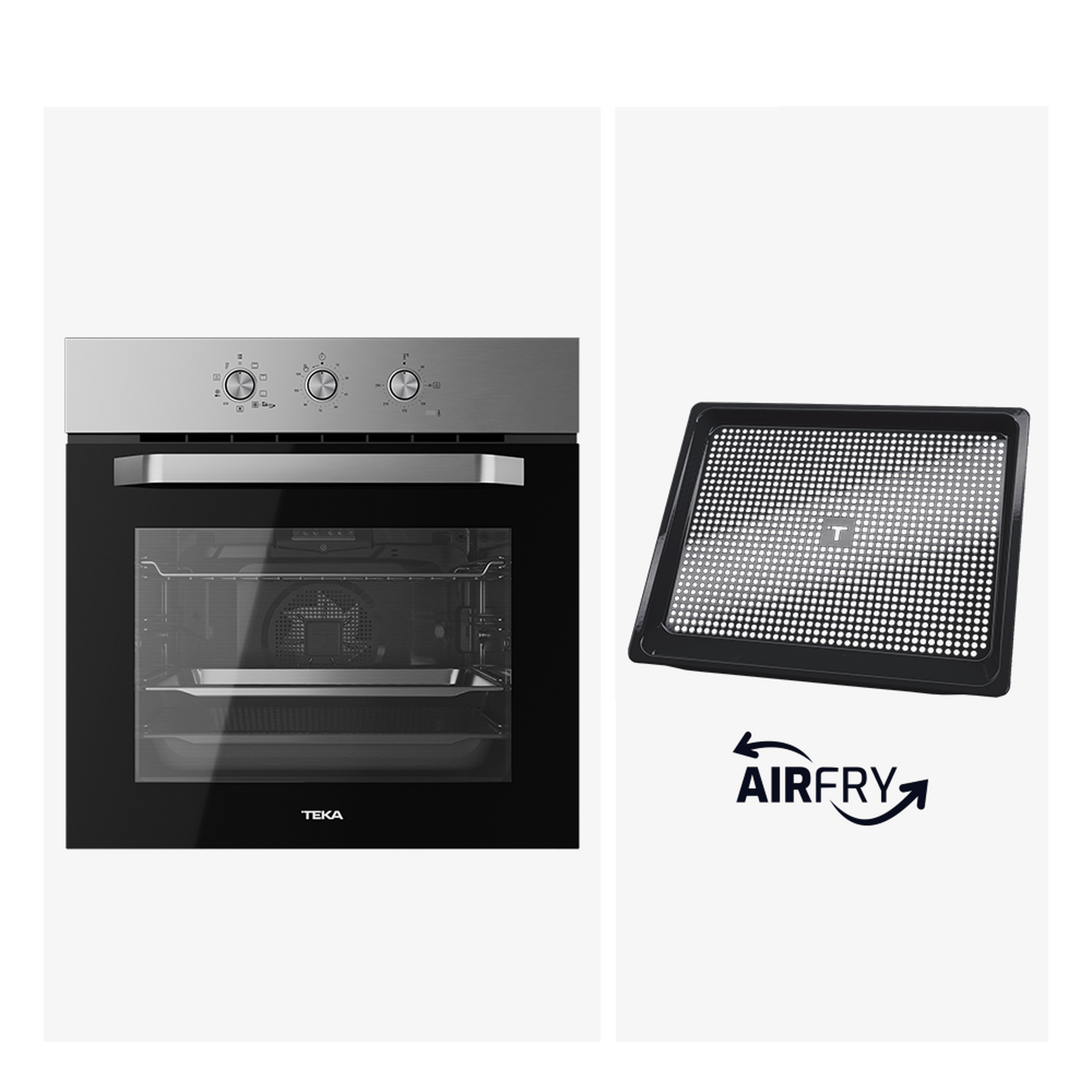 Horno AirFry HCB 6526 SS con función especial para freír en el horno de la forma más saludable (1)