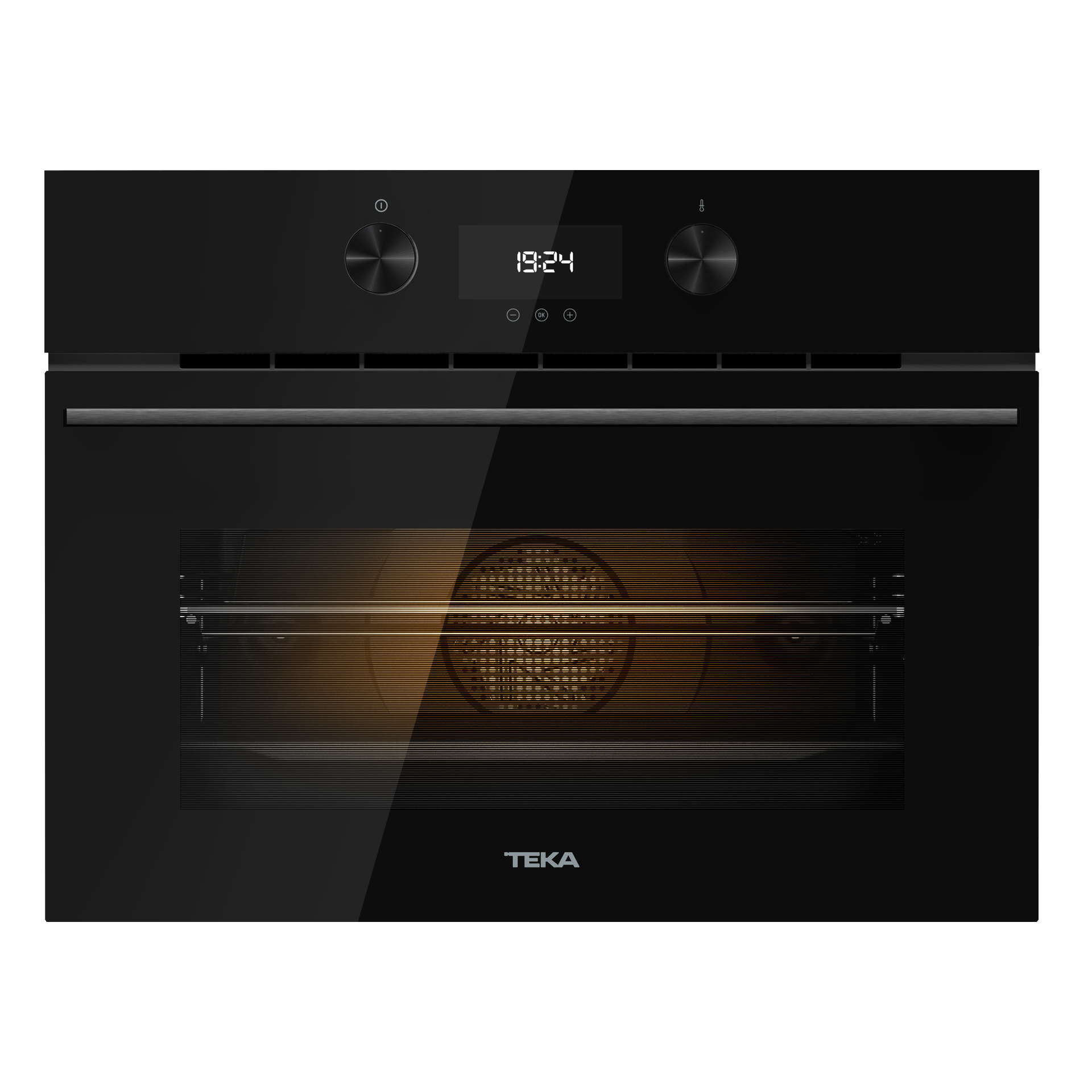 Horno multifunción HLC 8440 C SurroundTemp + microondas con acabado en Cristal Full Black (1)