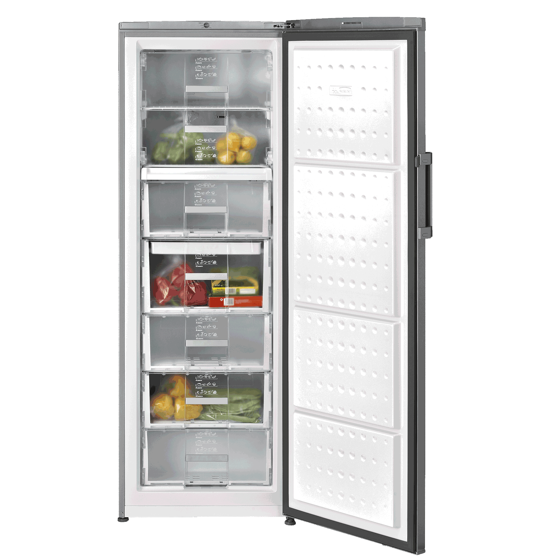 Congelador RSF 43250 No Frost de libre instalación de 170x60 cm con puerta reversible y motor inverter
