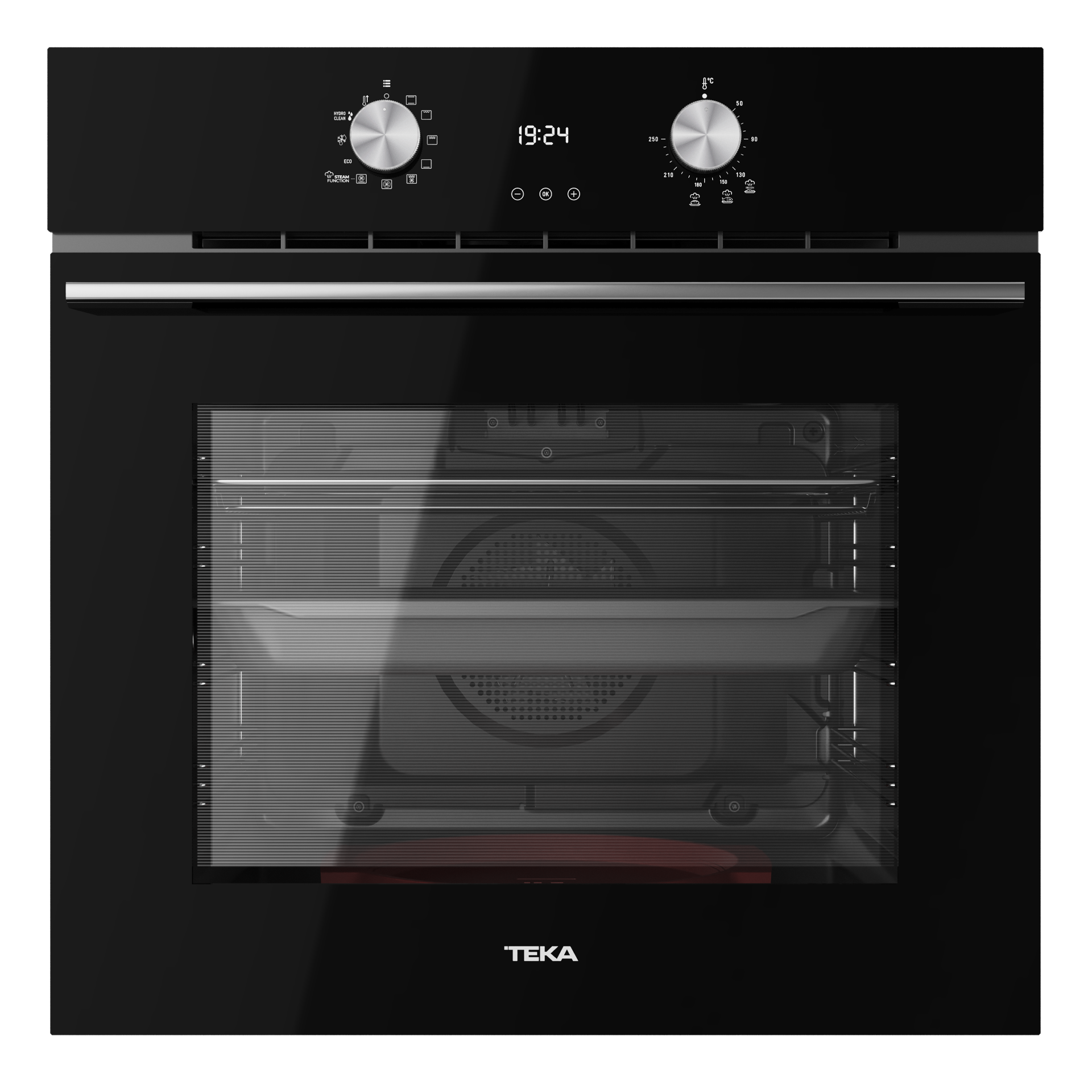 Horno multifunción HLB 8408 BK con sistema EasySteam para cocinar al vapor