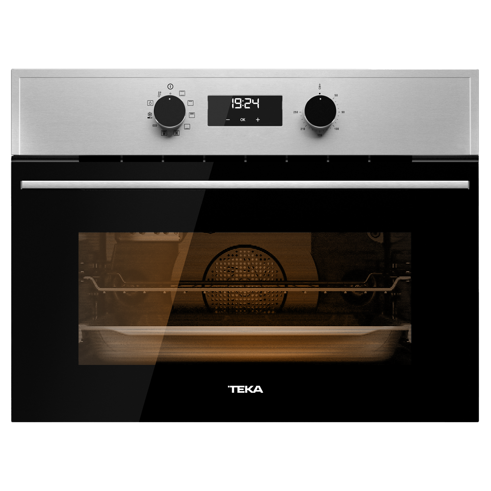 Horno Compacto Multifunción HSC 635 S A+ con Hydroclean PRO de 45 cm (1)