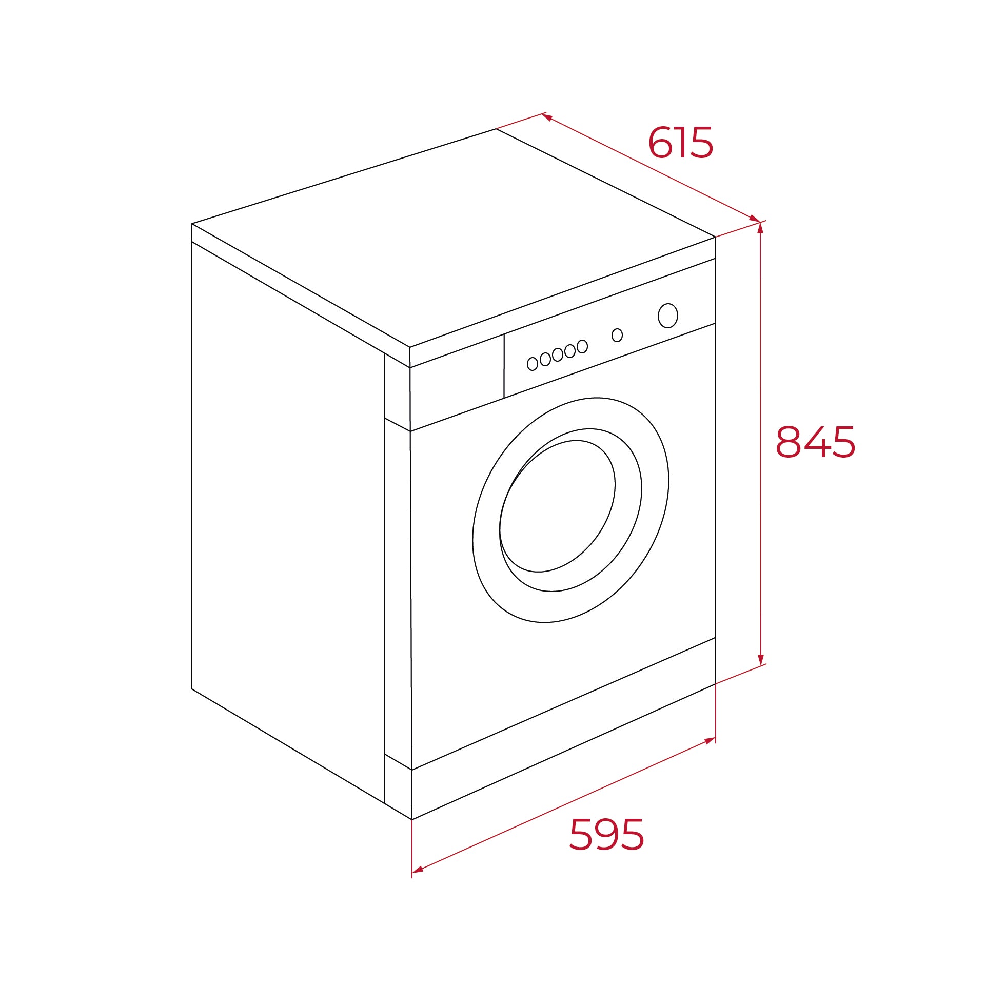 Secadora SCK 70820 de condensación electrónica de 8 Kg con 14 programas (1)