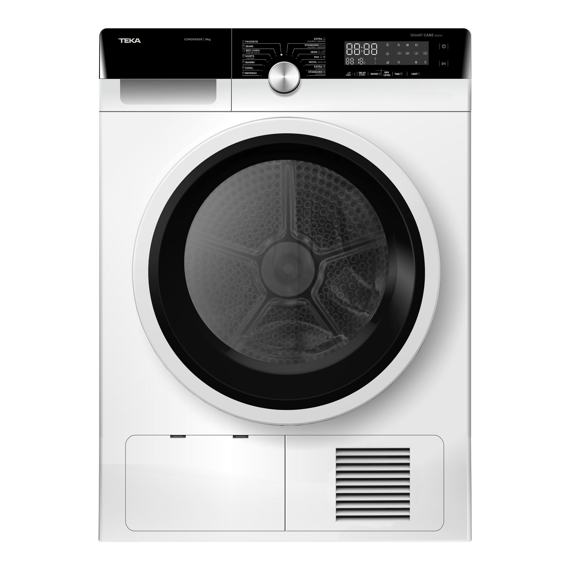 Secadora SCK 70820 de condensación electrónica de 8 Kg con 14 programas