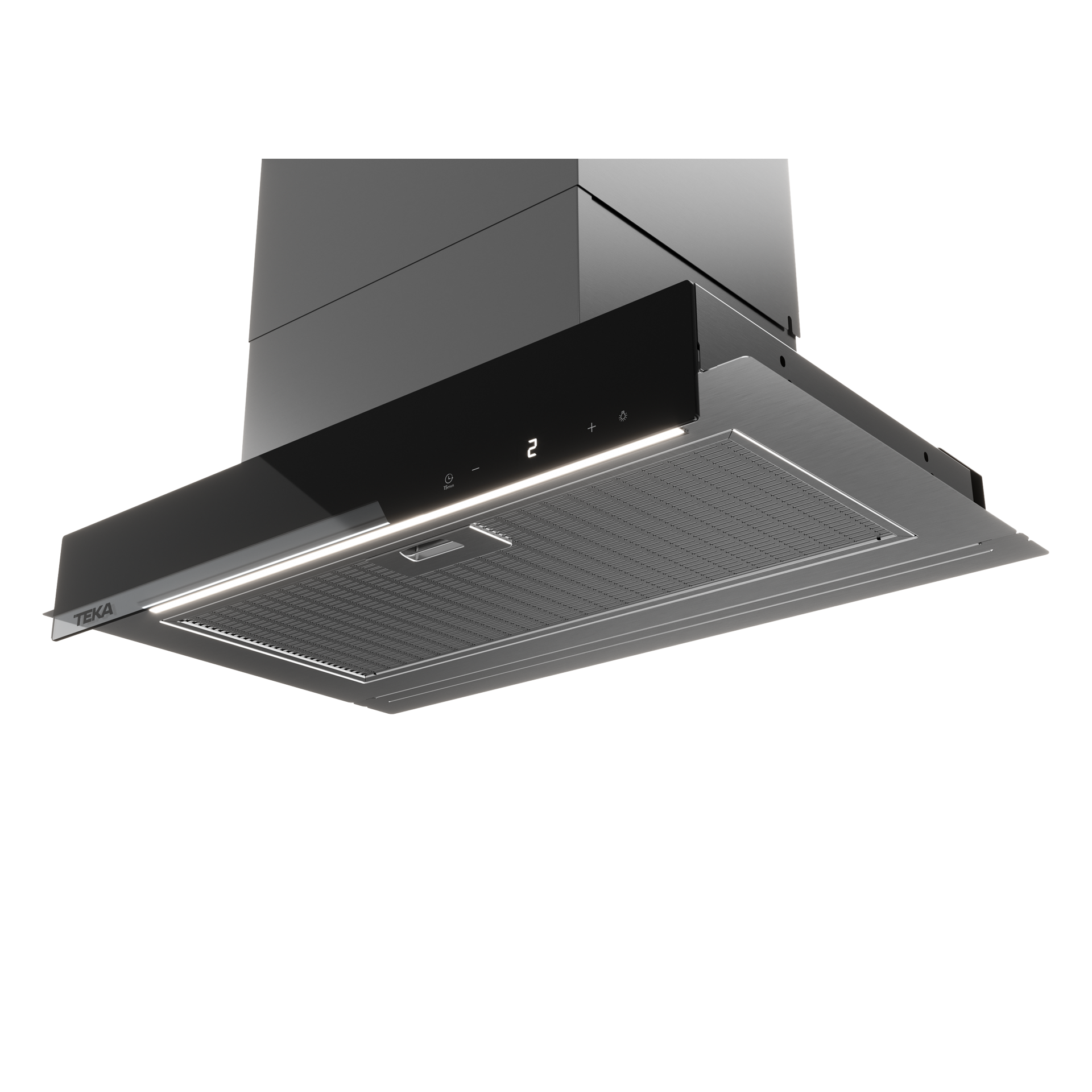 Campana integrada diseño invisible INTEGRA GFI 67350 EOS IX, fácil de instalar y con espacio para almacenamiento (2)