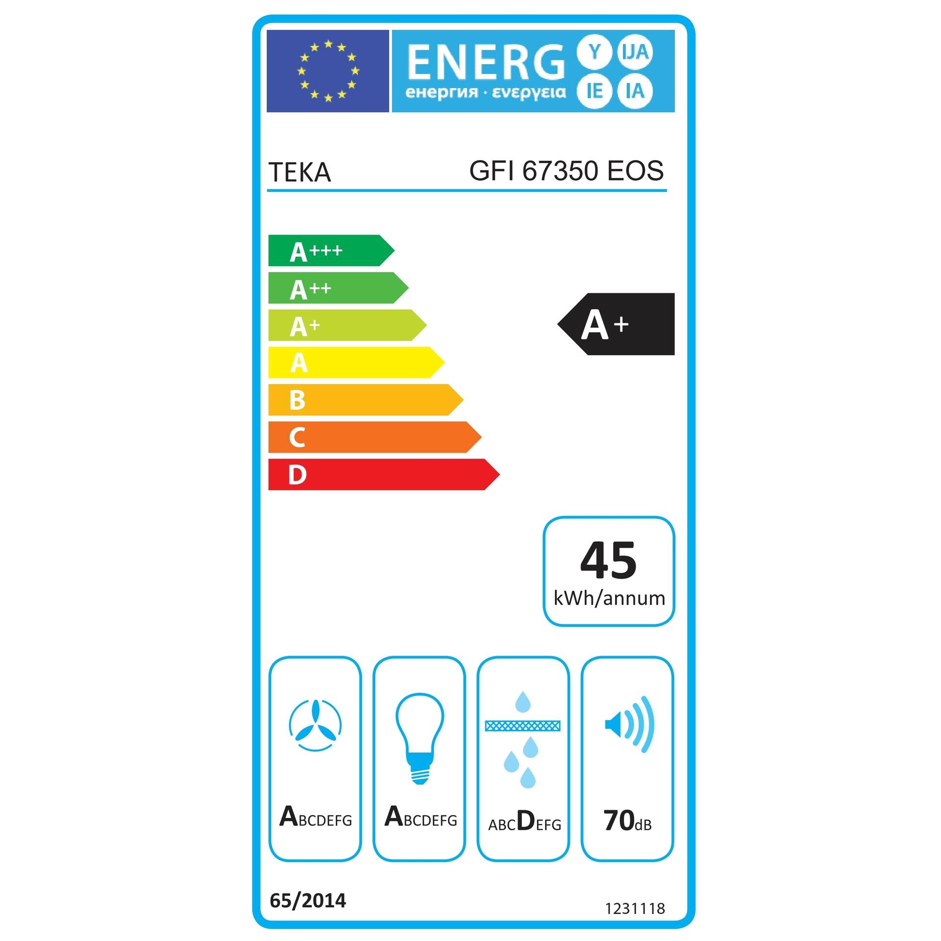 Campana integrada diseño invisible INTEGRA GFI 67350 EOS IX, fácil de instalar y con espacio para almacenamiento (4)