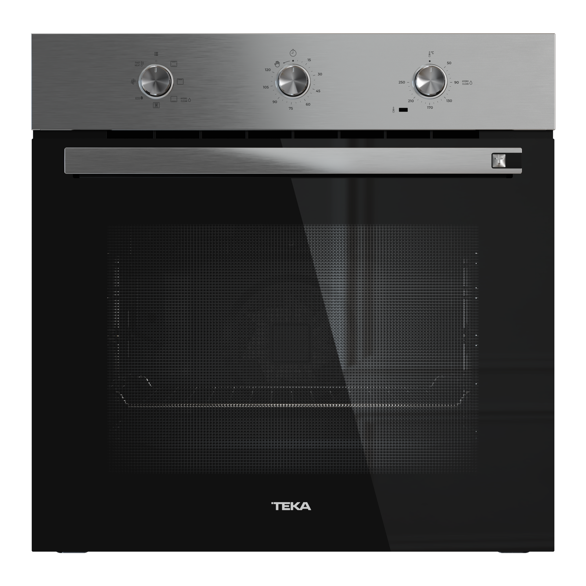 Horno Multifunción NEO HSB 6160 con 6 funciones de cocinado, sistema HydroClean y mandos extraíbles