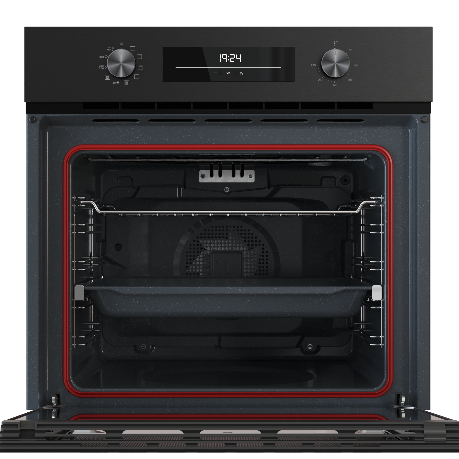 Horno multifunción NEO HSB 6350 FBK, con sistema HydroClean y clase A+ (1)
