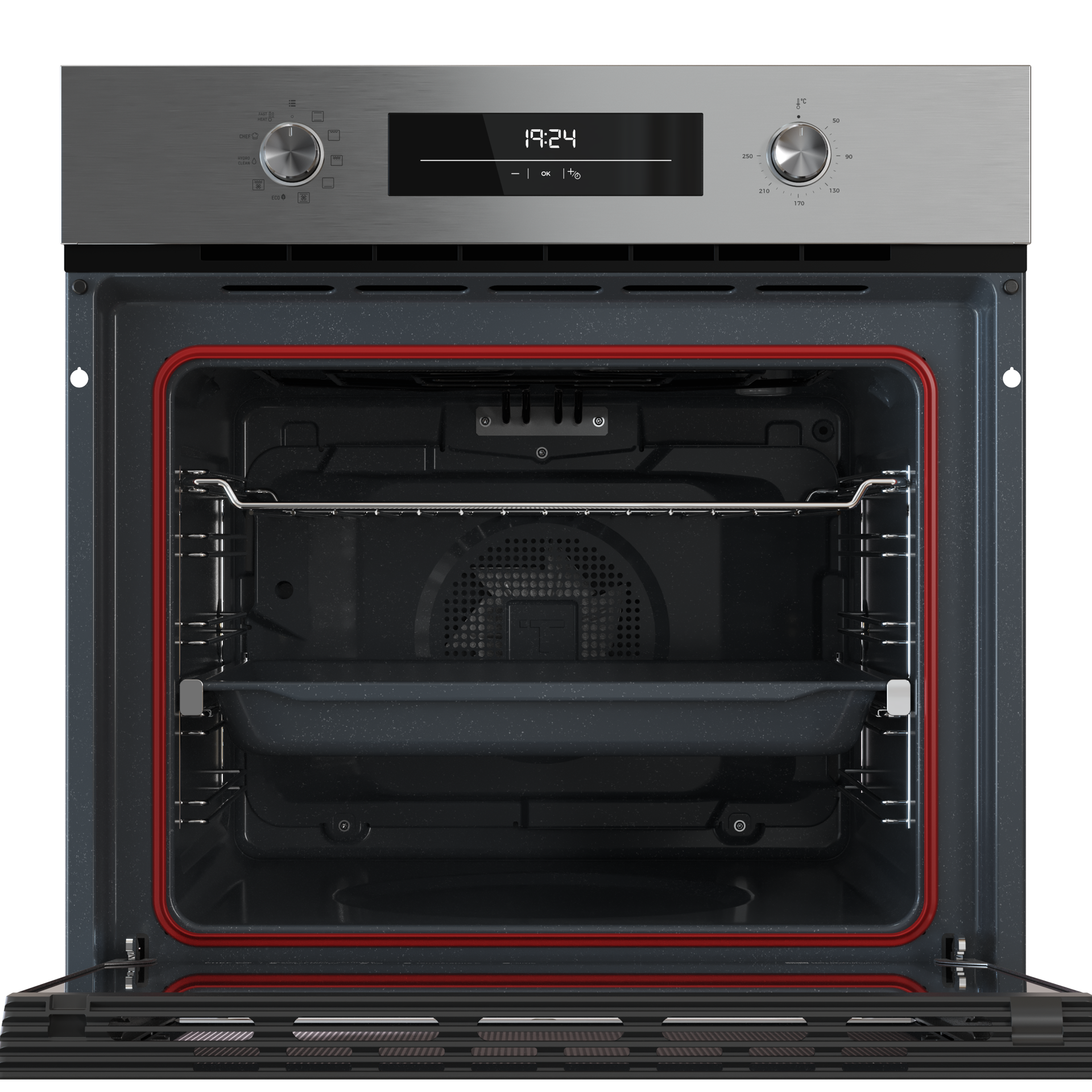 Horno multifunción NEO HSB 6360 con 8 funciones de cocinado y sistema HydroClean (1)