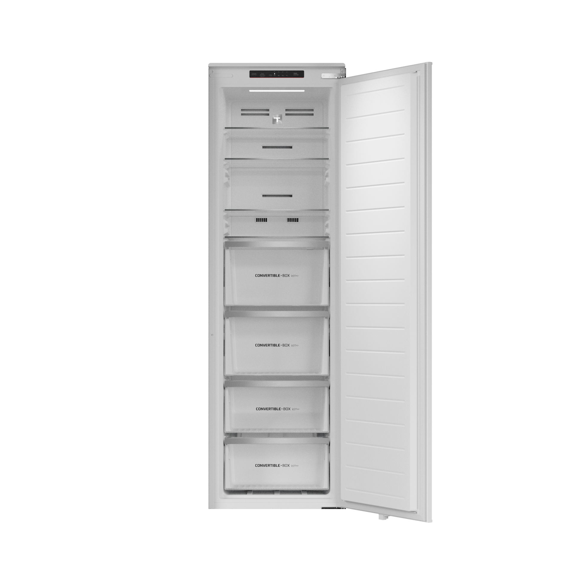 Congelador RSF 73385 FI de 1 puerta de integración, clase D y puerta deslizante