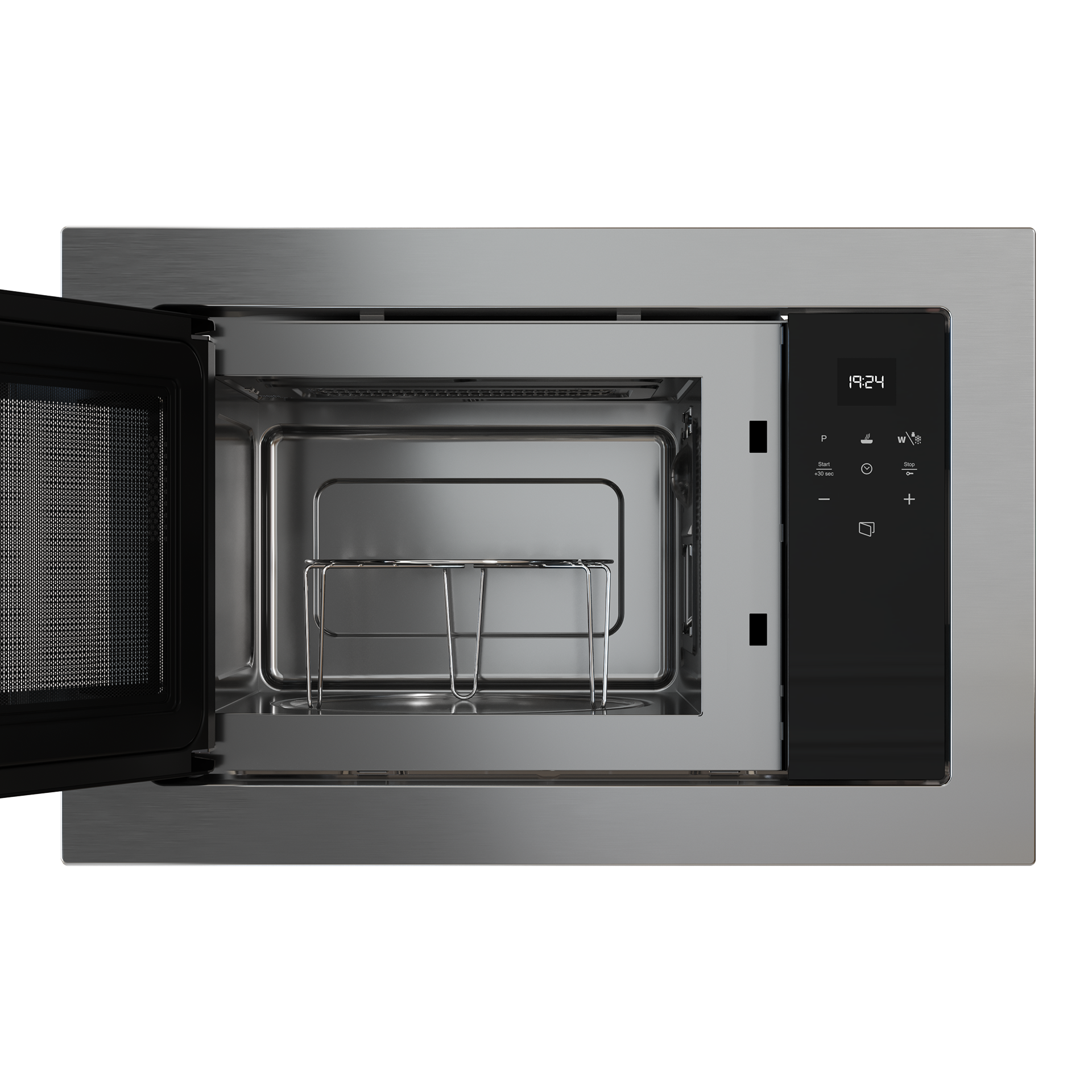 Microondas integrable con grill NEO MS 6200 BIS, control táctil y apertura de puerta a la izquierda (1)