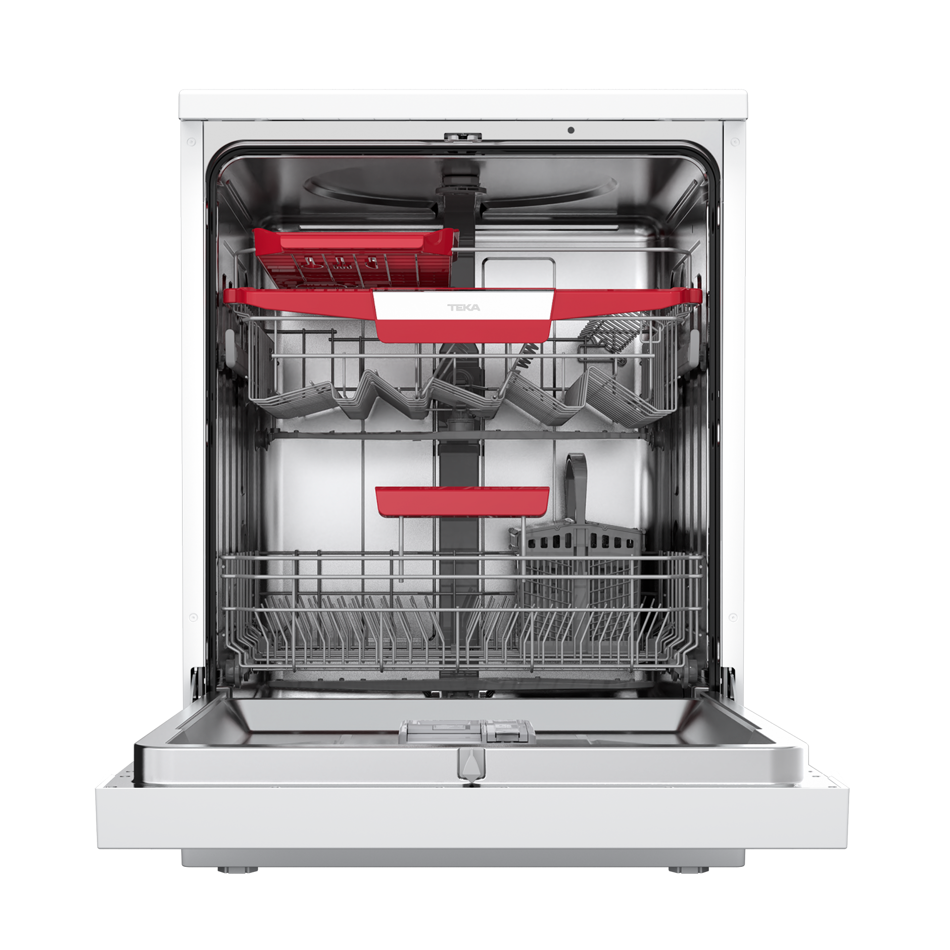 Lavavajillas de libre instalación DFS 46760 WH de 60cm ExpertCare Series para 14 cubiertos con 7 programas de lavado (1)