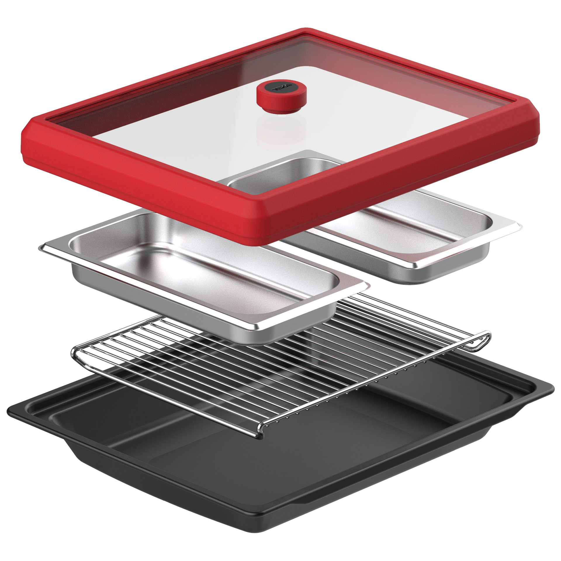 Bandeja SteamBox para cocinar al vapor en el horno (1)